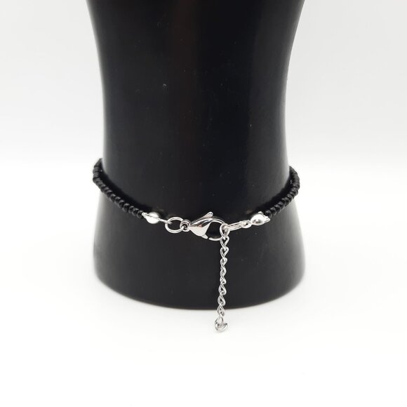 Rose Quartz Chakra Healing Gemstone Beaded Chain Bracelet Handmade Jewelry - Picture 5 of 10